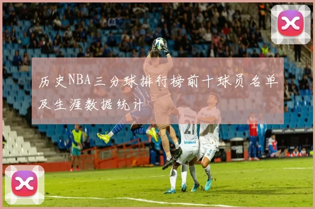 历史NBA三分球排行榜前十球员名单及生涯数据统计